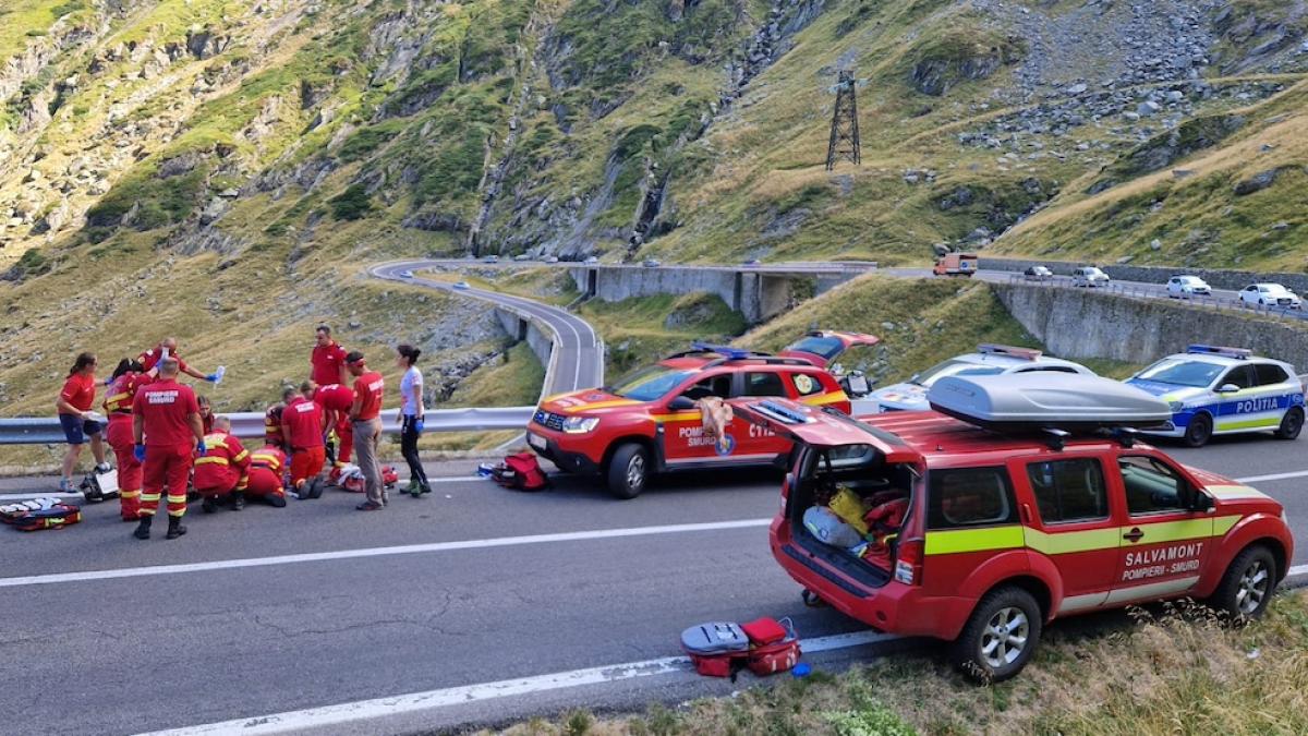 un biciclist a murit vineri pe transfagarasan