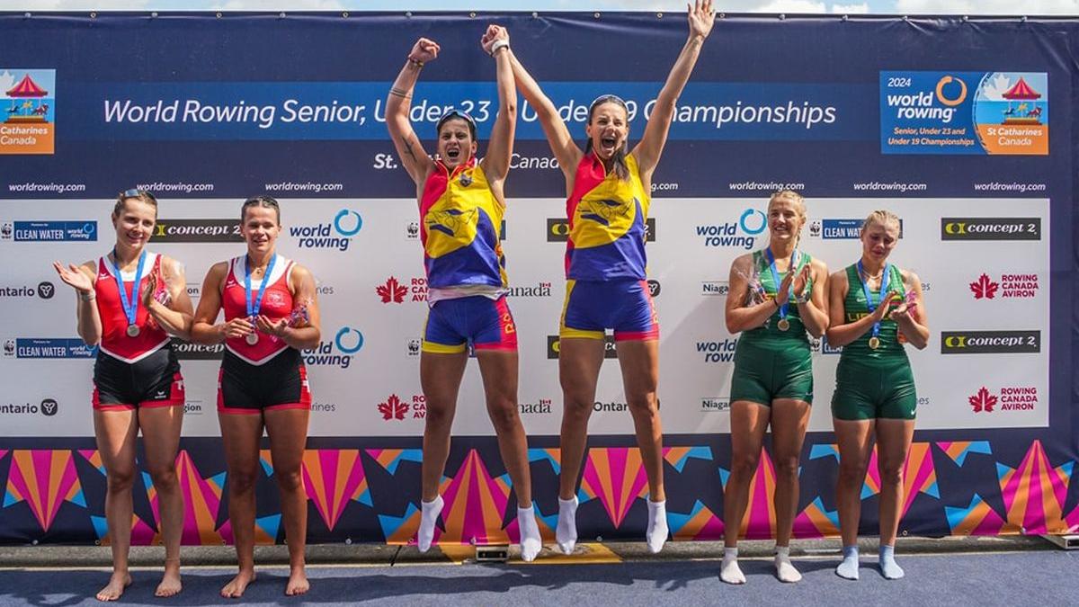 medalie de aur pentru romania campionatele mondiale de canotaj under 23