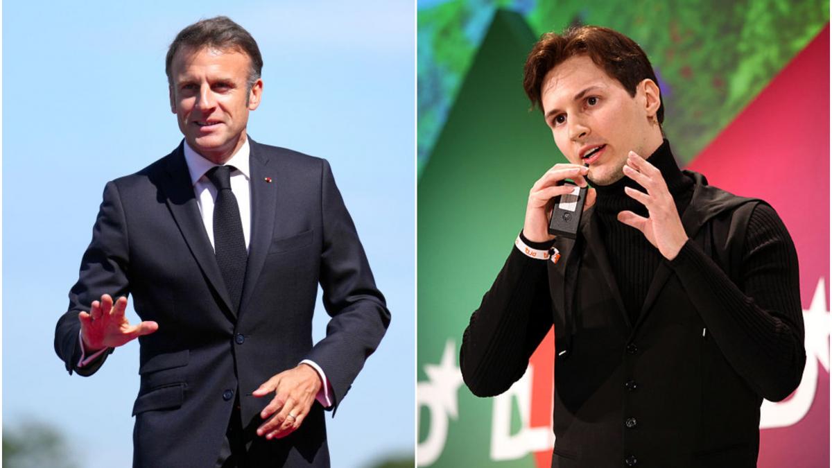 emmanuel macron explica de ce a fost arestat ceo ul telegram pavel durov comisia europeana se distanteaza de decizia frantei