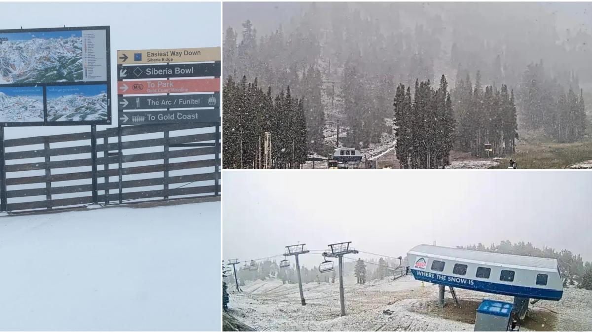 statiunea de schi care s ar putea deschide in august a nins vara pentru prima data in ultimii 20 de ani