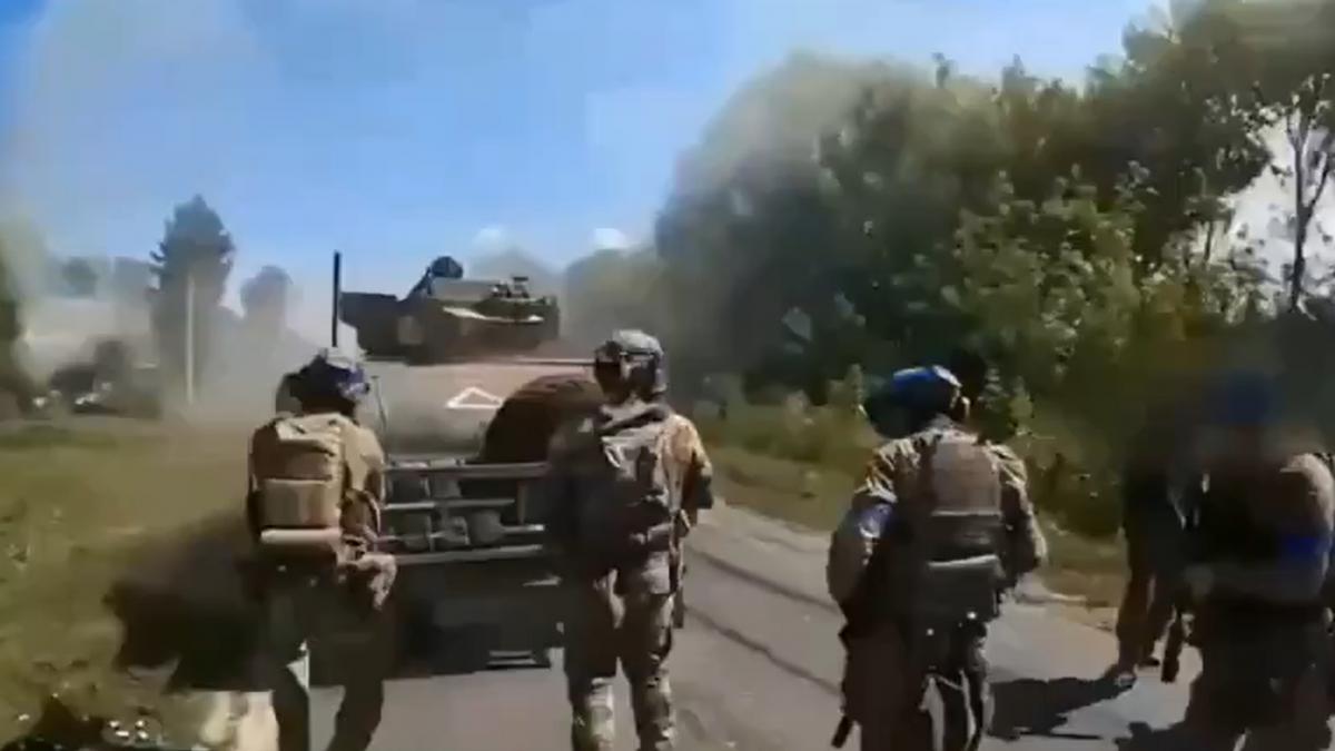 raidul ucrainean in regiunea rusa belgorod in imagini ucrainenii au incercat sa patrunda cu trupe si blindate