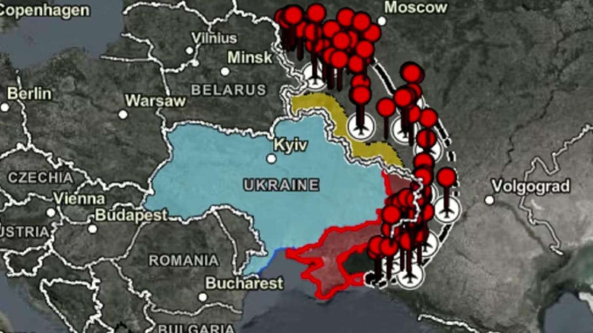 harta sute de instalatii militare rusesti sunt in raza de actiune a rachetelor atacms date de sua ucrainei experti militari