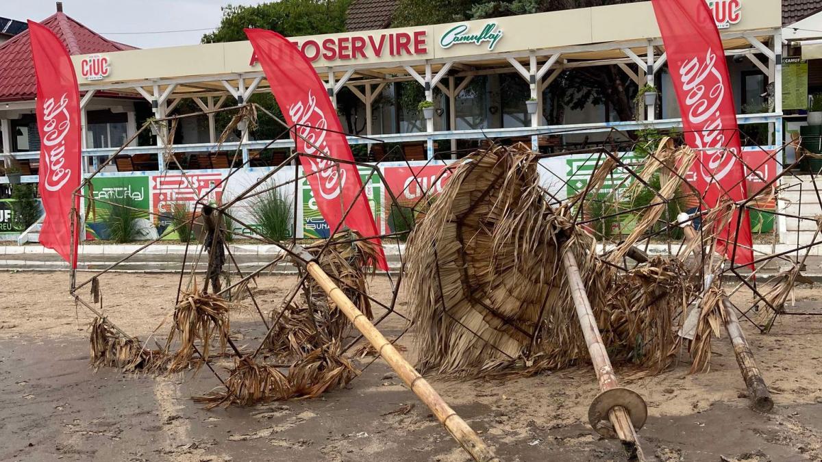 cod portocaliu de ploi si azi pe litoral sunt averse torentiale cum arata vama veche eforie sau venus dupa potopul din ultimele zile