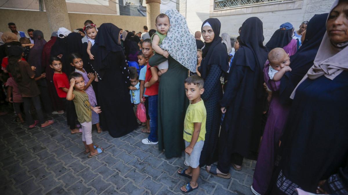 lupte oprite in gaza au inceput cele trei zile de pauza in care sute de mii de copii vor fi vaccinati anti poliomielita