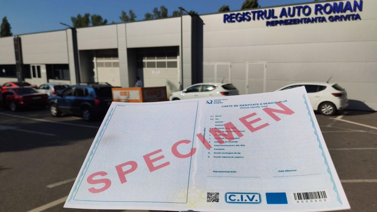 cartea de identitate a vehiculului s a schimbat cand trebuie soferii sa o inlocuiasca pe cea veche