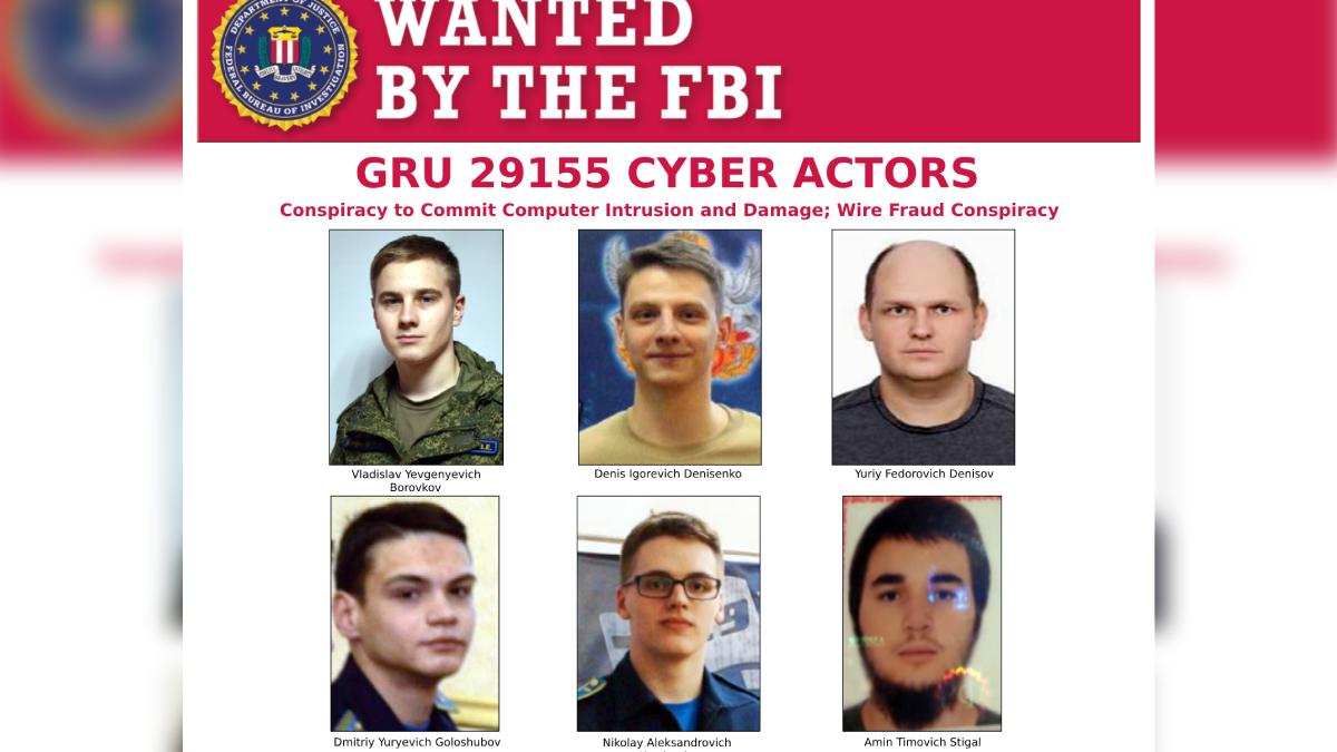 fbi cauta 5 agenti ai serviciilor militare ruse acuzati de sua pentru atacuri cibernetice masive asupra ucrainei si tarilor nato