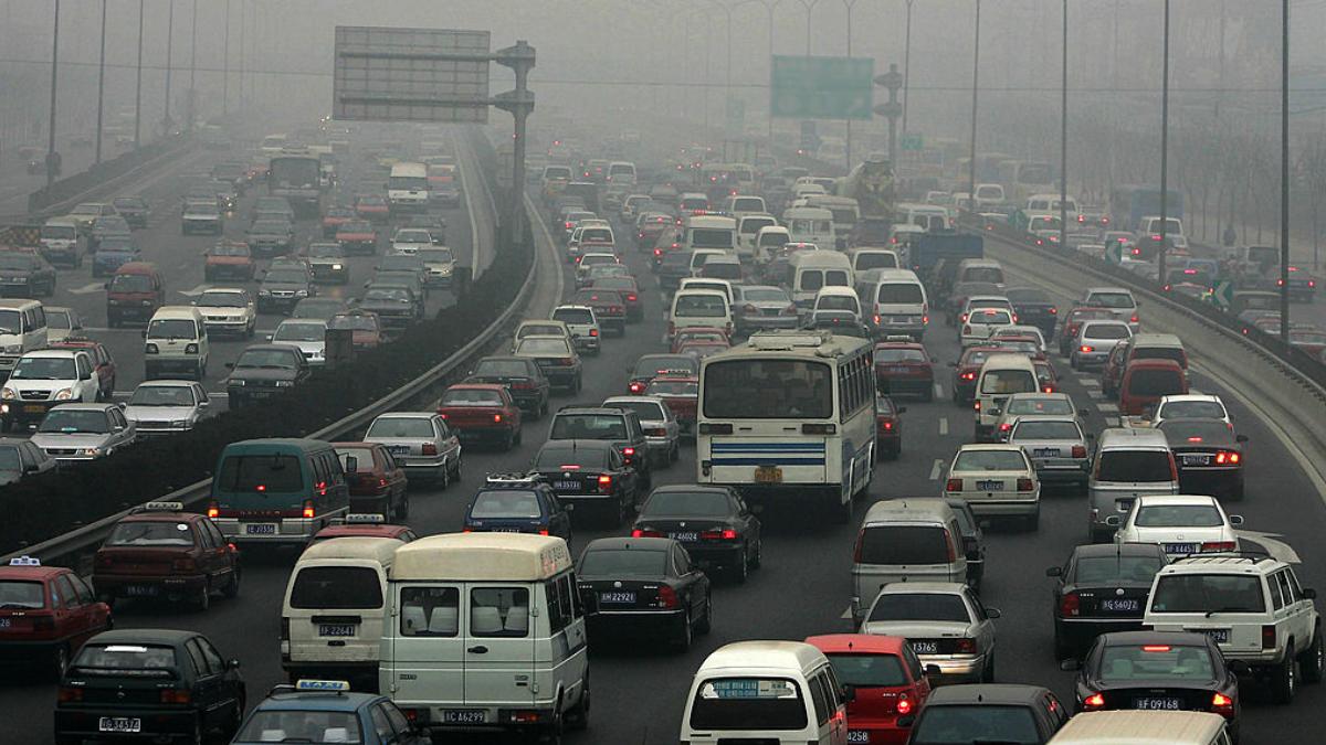 trafic aglomerat poluare