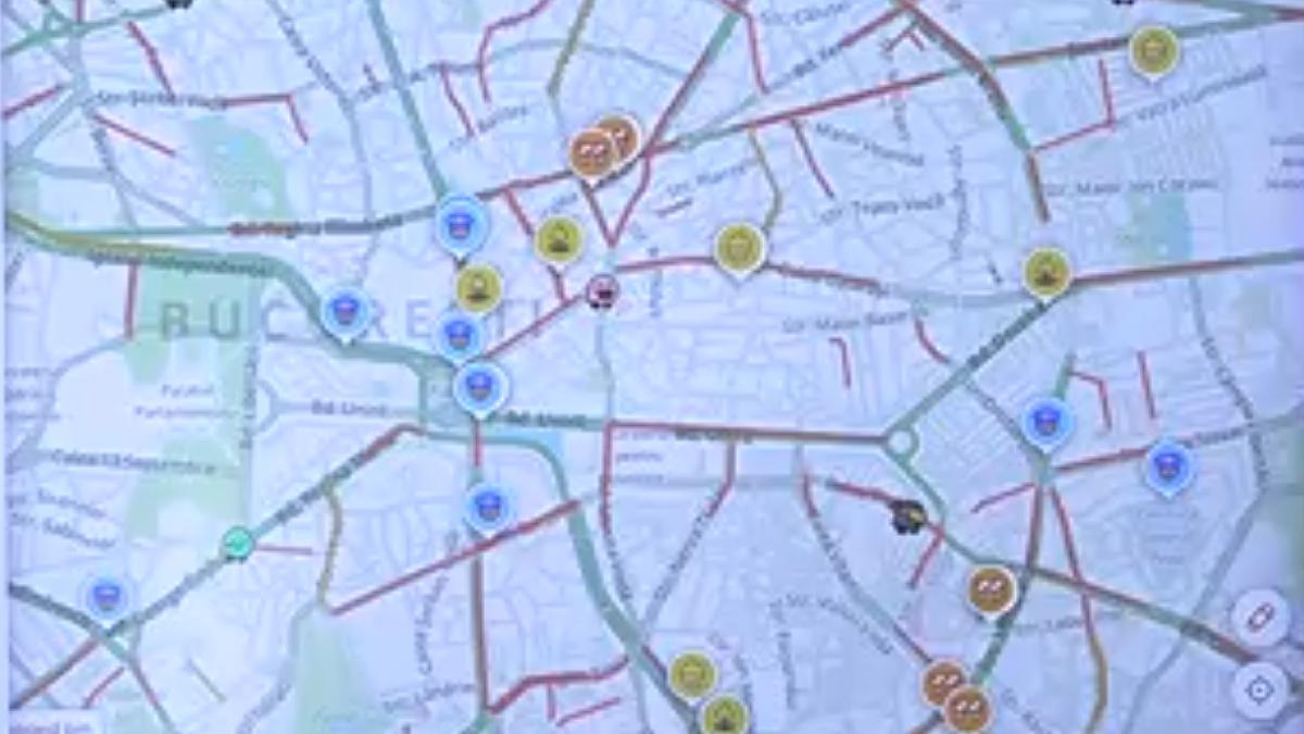 bucurestiul e in prag de colaps rutier se circula cu 6 kilometri pe ora harta blocajelor in trafic