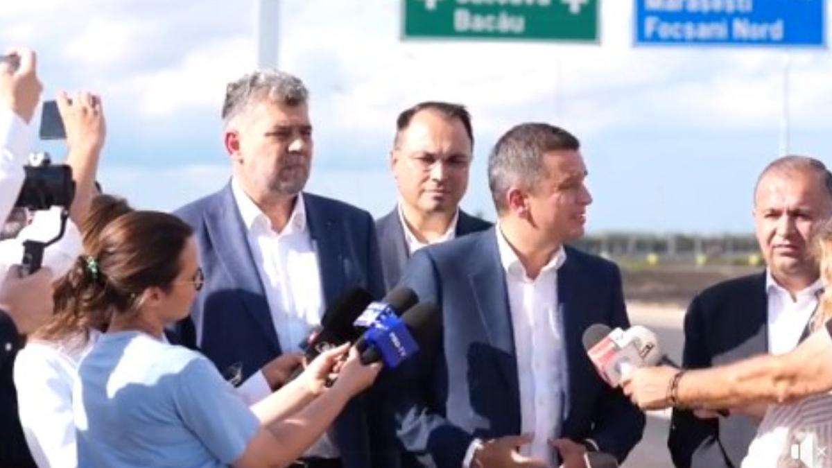 sorin grindeanu sunt aproape 800 de kilometri de autostrada si drum expres in executie in romania