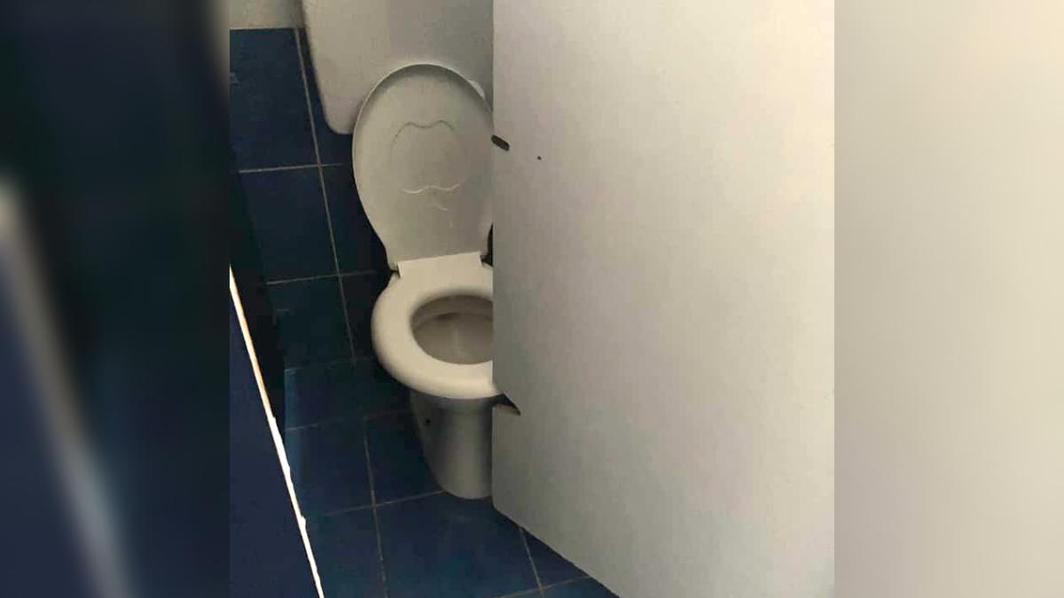 usile unor toalete au fost decupate intr un liceu din sibiu directoarea e mai bine cu usa decupata decat fara nu