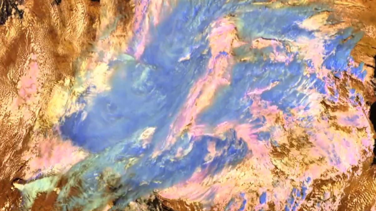 video cum s a vazut din satelit furtuna boris ciclonul a devastat mai multe tari din europa