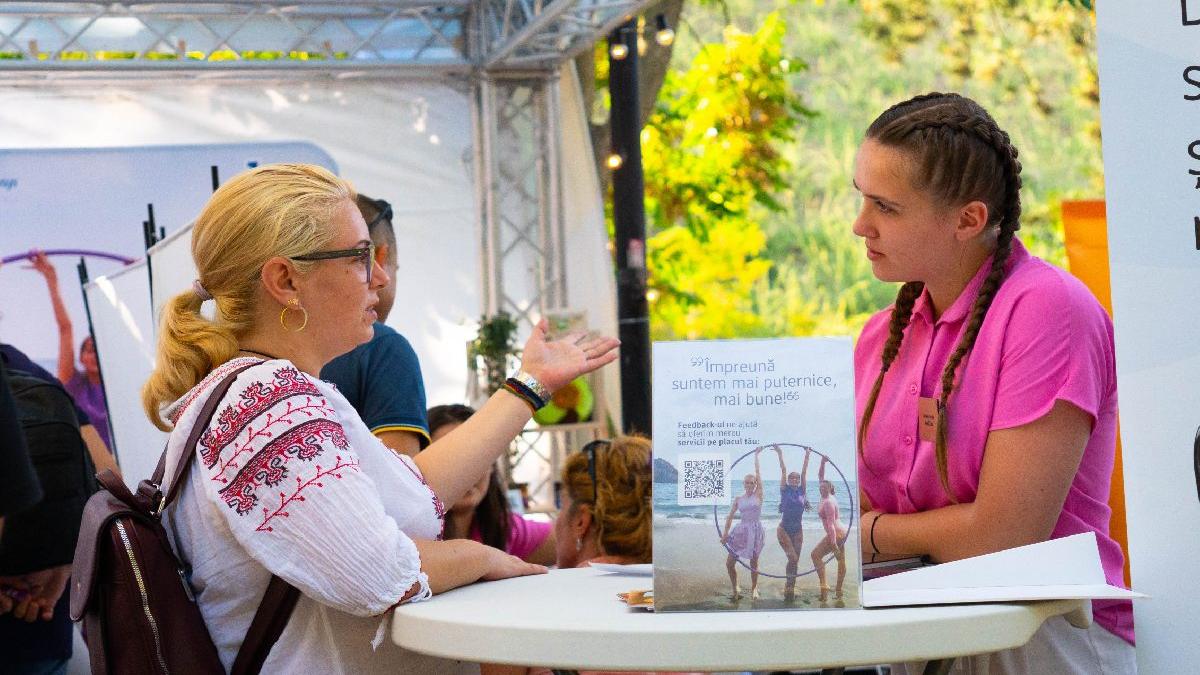 caravana sanatatii dm prezenta in 12 orase circa 1 200 de persoane au beneficiat de informatii si solutii pentru o viata echilibrata