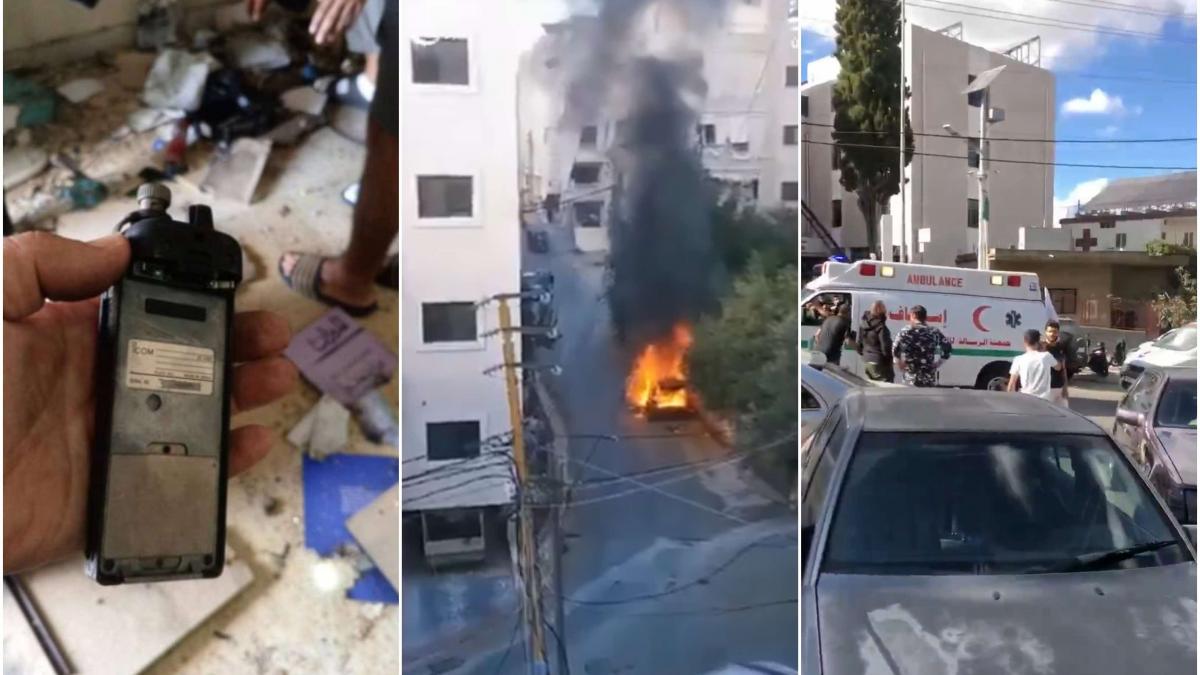 explozii statii radio walkie talkie liban 18 septembrie 2024