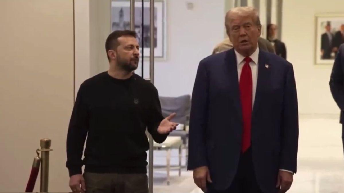 trump la intalnirea cu zelenski avem o relatie foarte buna la fel si cu presedintele putin nu mi am schimbat punctul de vedere