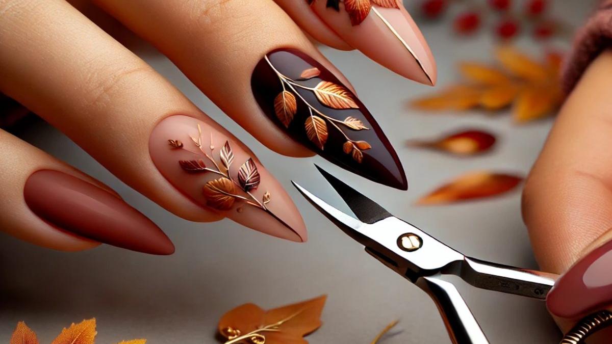 accesoriu nelipsit de pe masa de manichiura pentru cele mai perfecte modele de unghii de toamna