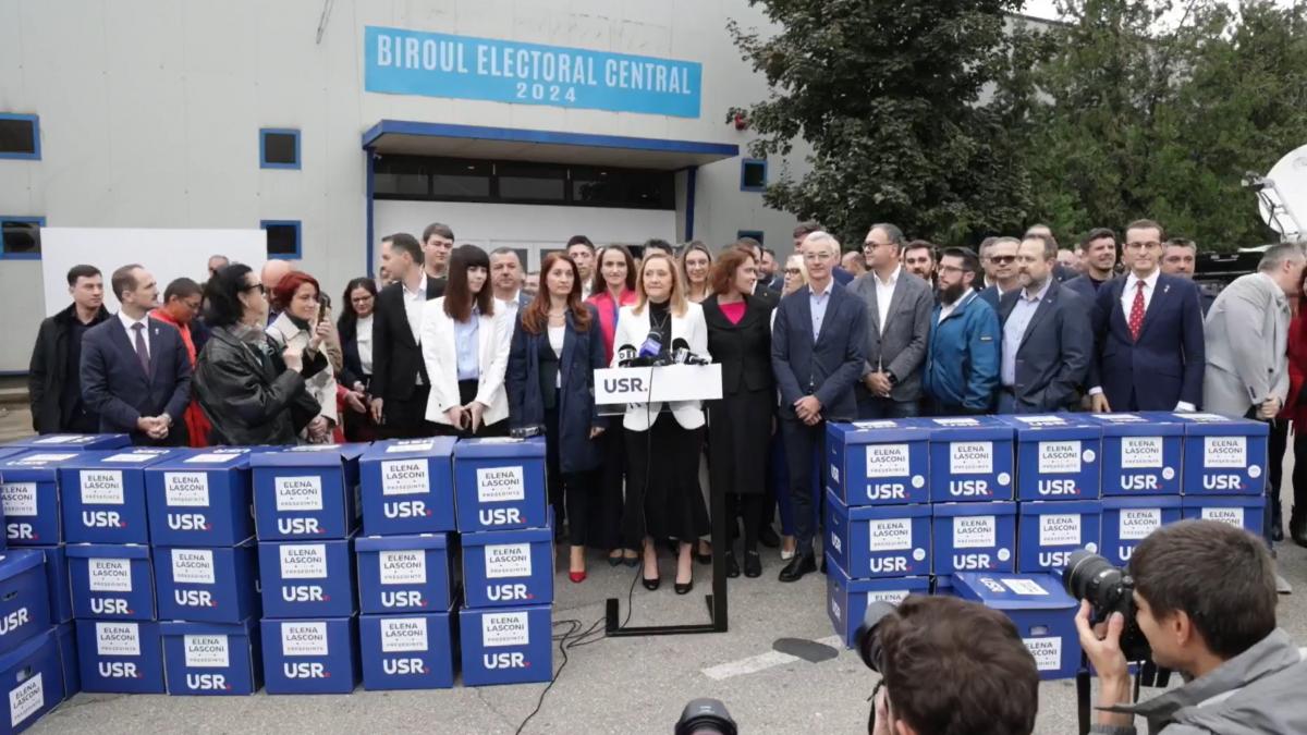 elena lasconi si a depus candidatura pentru prezidentiale la bec