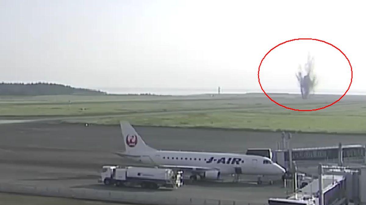 o bomba americana din al doilea razboi mondial a explodat pe un aeroport din japonia si l a scos din functiune