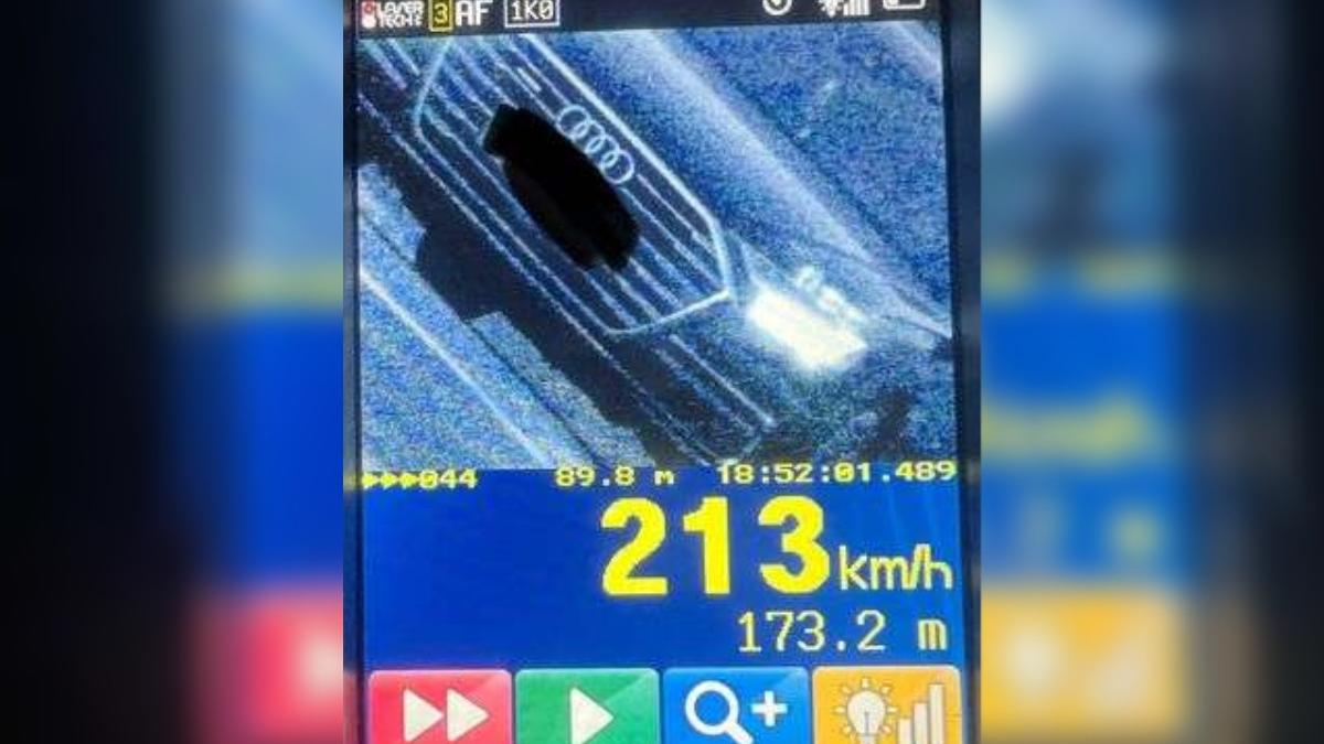 un sofer din timisoara a fost prins cu 213 km h pe un drum national din sibiu cum a fost sanctionat