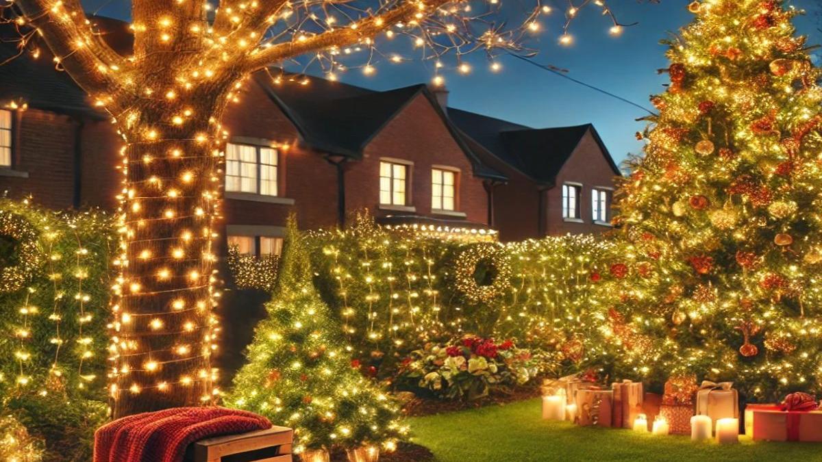 ghirlande luminoase pentru exterior si brad tendinte si idei creative pentru 2024 si 2025