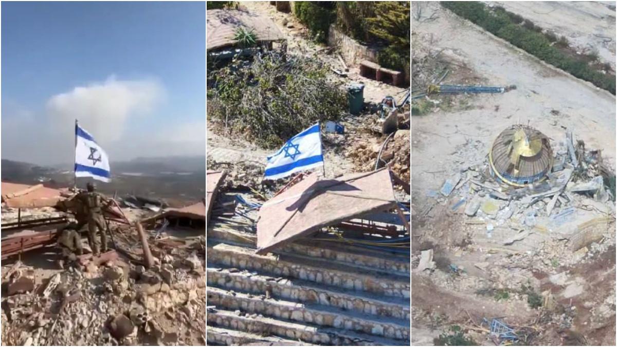 soldatii idf au ridicat steagul israelului in sudul libanului biden prima discutie cu netanyahu in 50 de zile