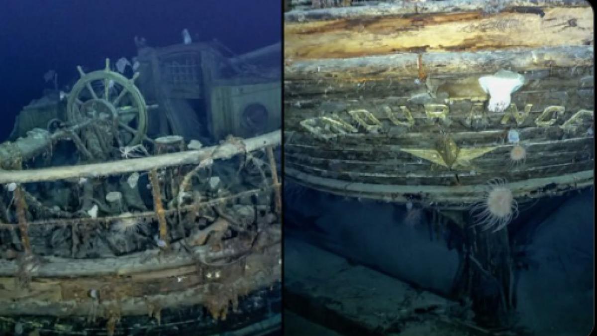 fabulos epava e aproape intacta ca si cum s a intamplat ieri imagini incredibile cu nava endurance la 100 de ani de la scufundare
