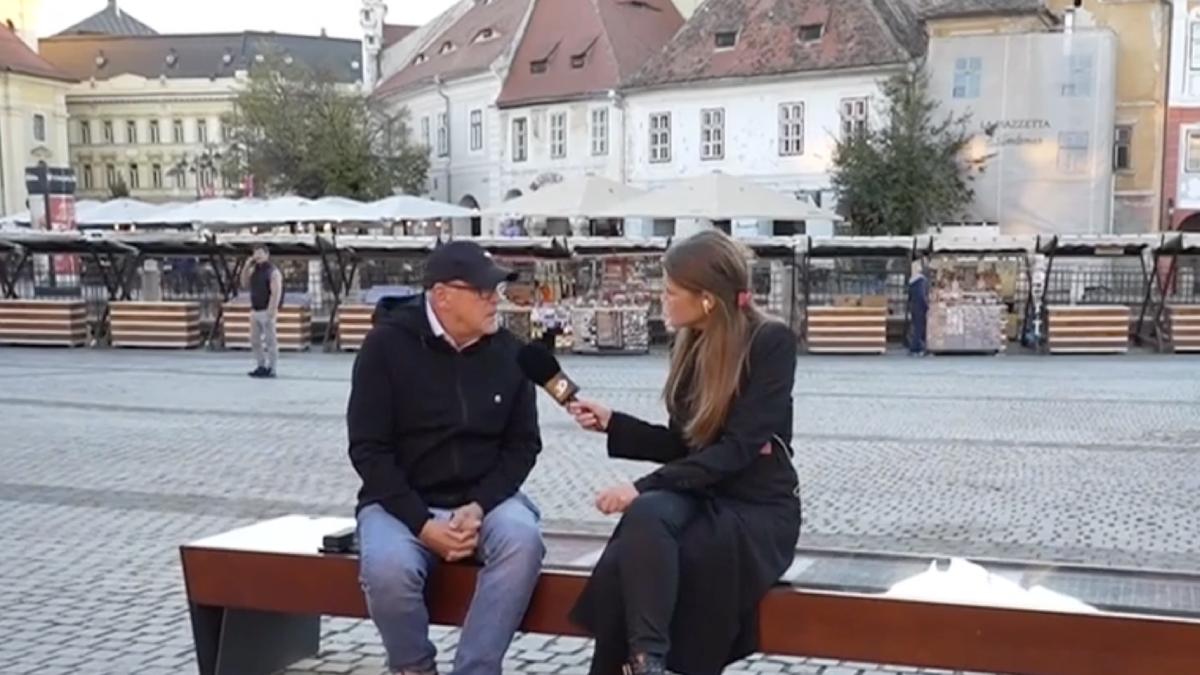 Caravana Antena 3 CNN a ajuns în Sibiu. Ce spun oamenii din orașul lui Klaus Iohannis: „Îl cunosc pe viitorul președinte”