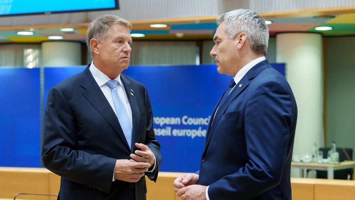 klaus iohannis si nicolae ciuca se intalnesc cu karl nehammer ce sanse sunt pentru deblocarea aderarii complete a romaniei la schengen