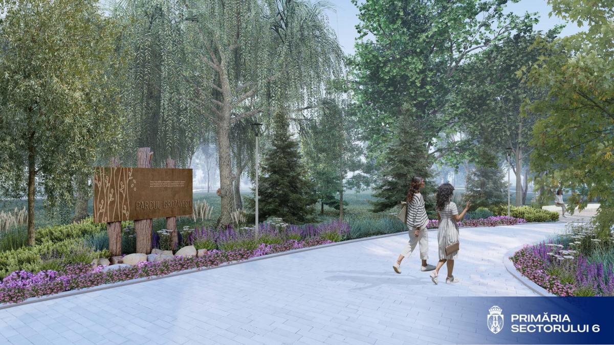 cum va arata parcul grozavesti din sectorul 6 dupa ce va fi refacut complet valoarea investitiei si facilitatile oferite