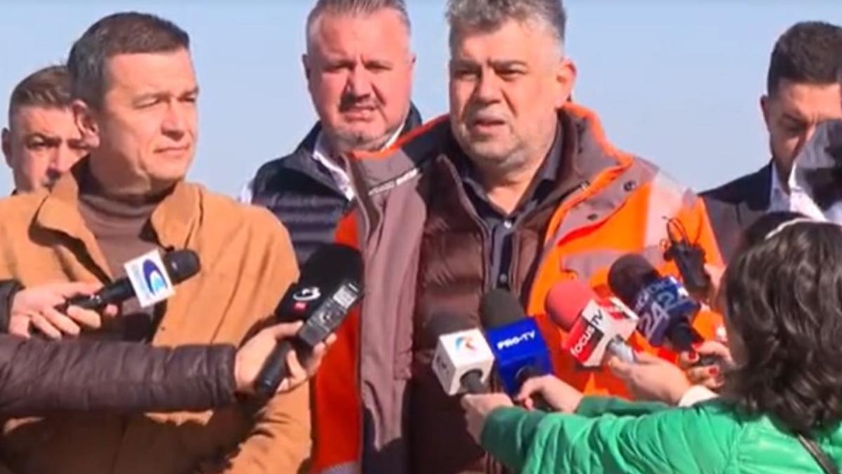 grindeanu si ciolacu au anuntat cand vor fi date in circulatie toate cele patru loturi din a7 buzau focsani