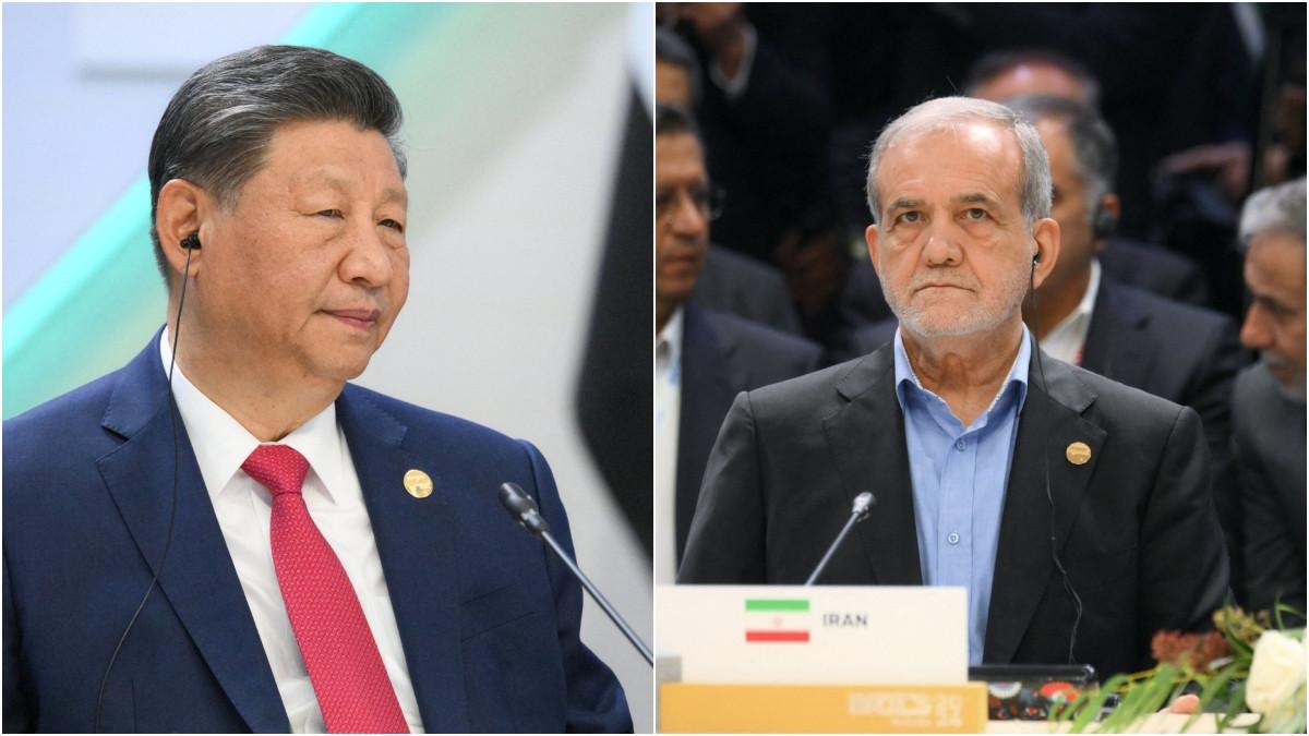 xi jinping promite sa intareasca legaturile chinei cu iranul iranul a facut exercitii navale cu vechiul sau dusman arabia saudita
