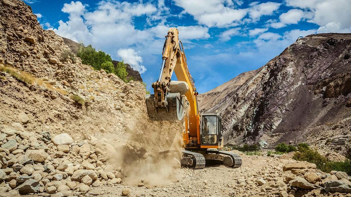 buldoexcavatorul un utilaj esential in constructii