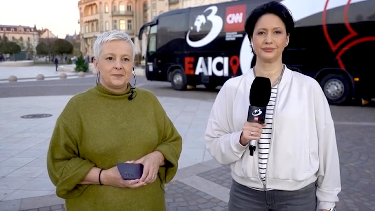 caravana antena 3 cnn in oradea romanii vor dezbateri intre candidatii la prezidentiale s au saturat de scandaluri si lebede negre