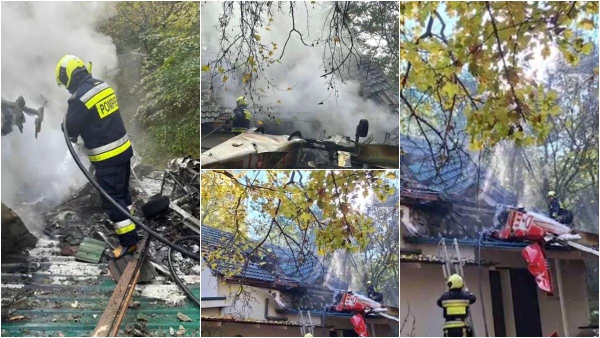 un avion usor s a prabusit in republica moldova pilotul a fost gasit carbonizat