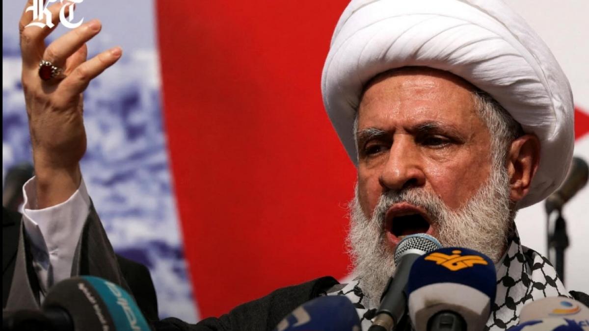 noul sef al hezbollah ar fi de acord cu o incetare a focului cu israelul dar doar cu anumite conditii