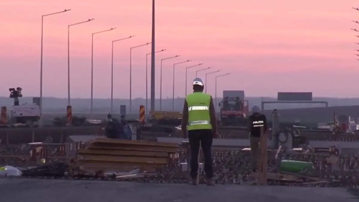 explozie pe un santier de pe autostrada a7 un muncitor a murit