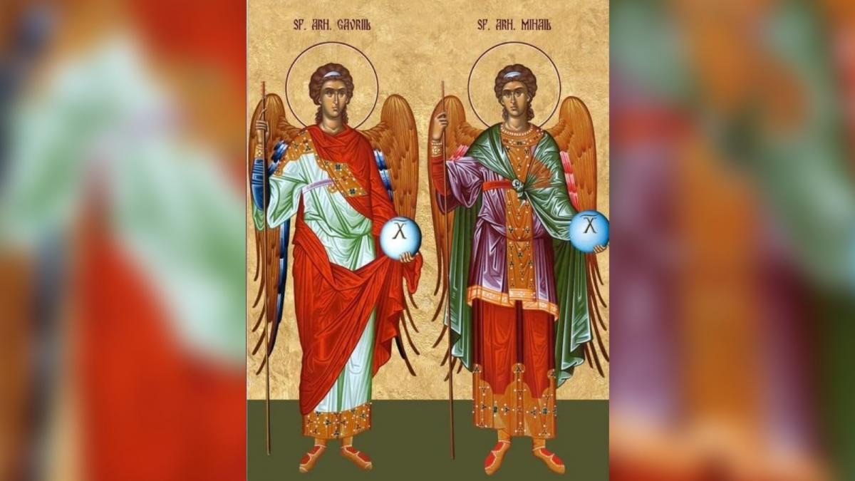 aproape 1 5 milioane de romani isi sarbatoresc onomastica de sfintii mihail si gavriil