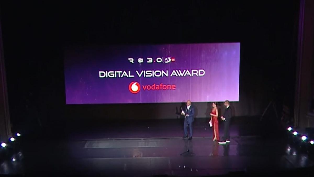 gala winners of the future vodafone romania a luat premiul pentru excelenta in domeniul comunicarii