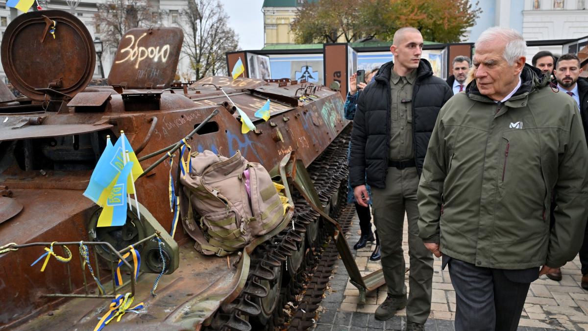 josep borrell in ucraina nu poate exista pace fara pedepsirea crimelor rusesti