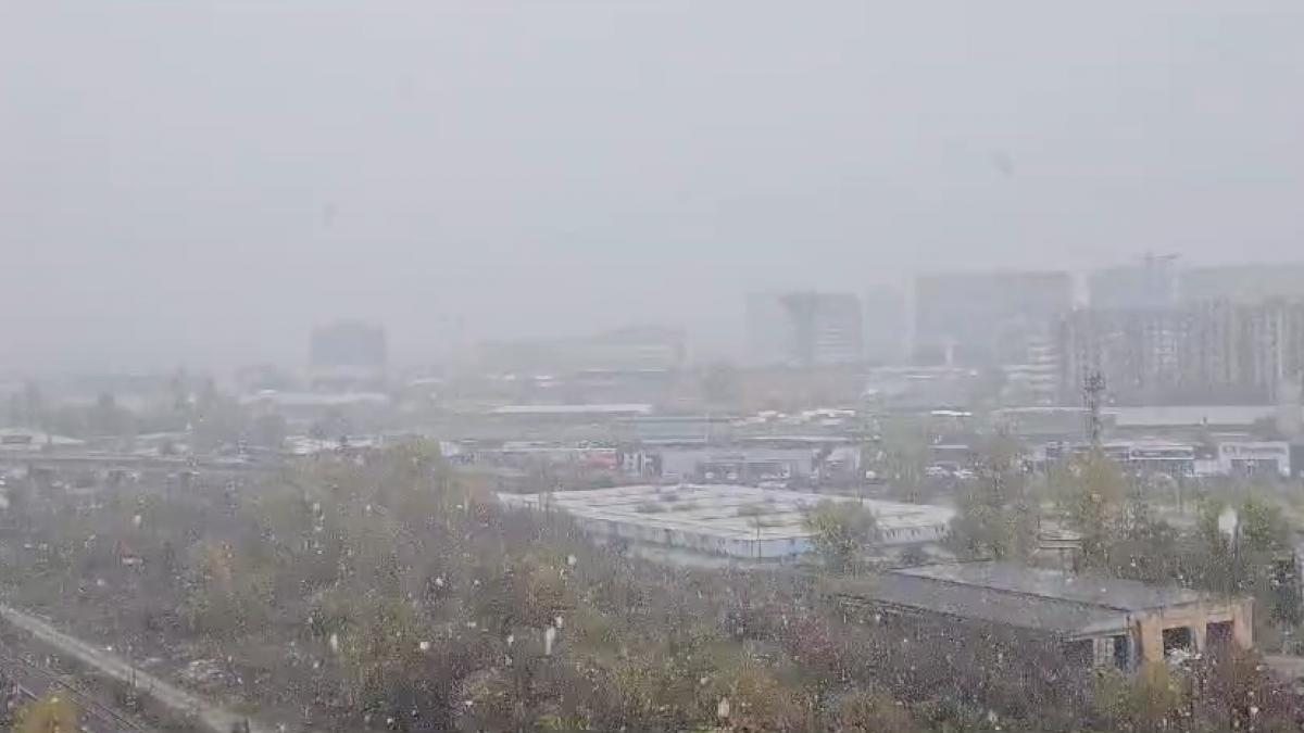 prima ninsoare in bucuresti din acest sezon