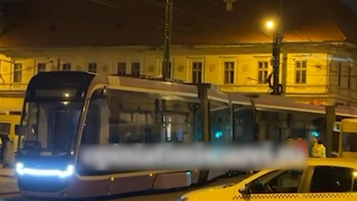 un tramvai a deraiat si a ajuns pe trotuar in timisoara