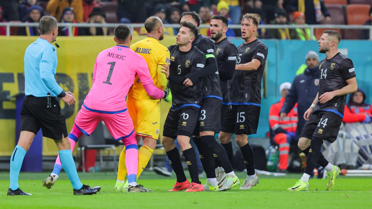 tricolorii le bat obrazul kosovarilor dupa scandalul facut la meci o lipsa de respect pentru meseria de fotbalist