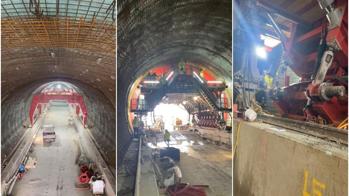 cum arata tunelurile daniela si alina de pe autostrada sibiu pitesti si care e stadiul lucrarilor