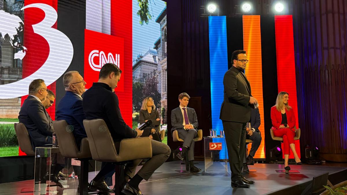 sustinatorii lui ciolacu ciuca geoana si lasconi raspund intrebarilor la dezbaterea antena 3 cnn de la parlament