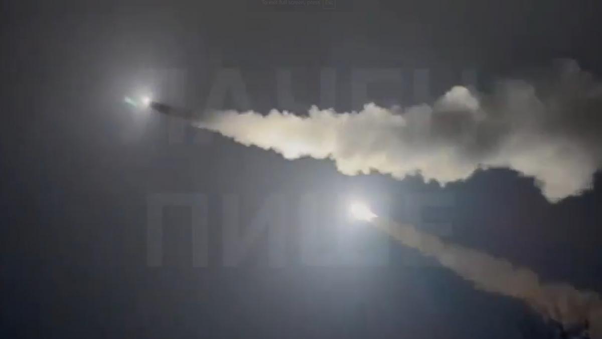 video momentul atacului ucrainean cu rachete atacms pe teritoriul rusiei