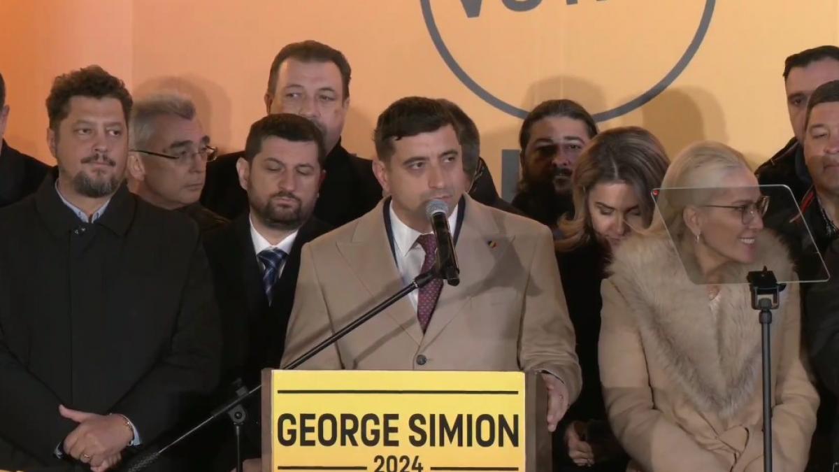 george simion dupa rezultatele exit poll revendicam intrarea in durul doi al alegerilor inchideti televizoarele