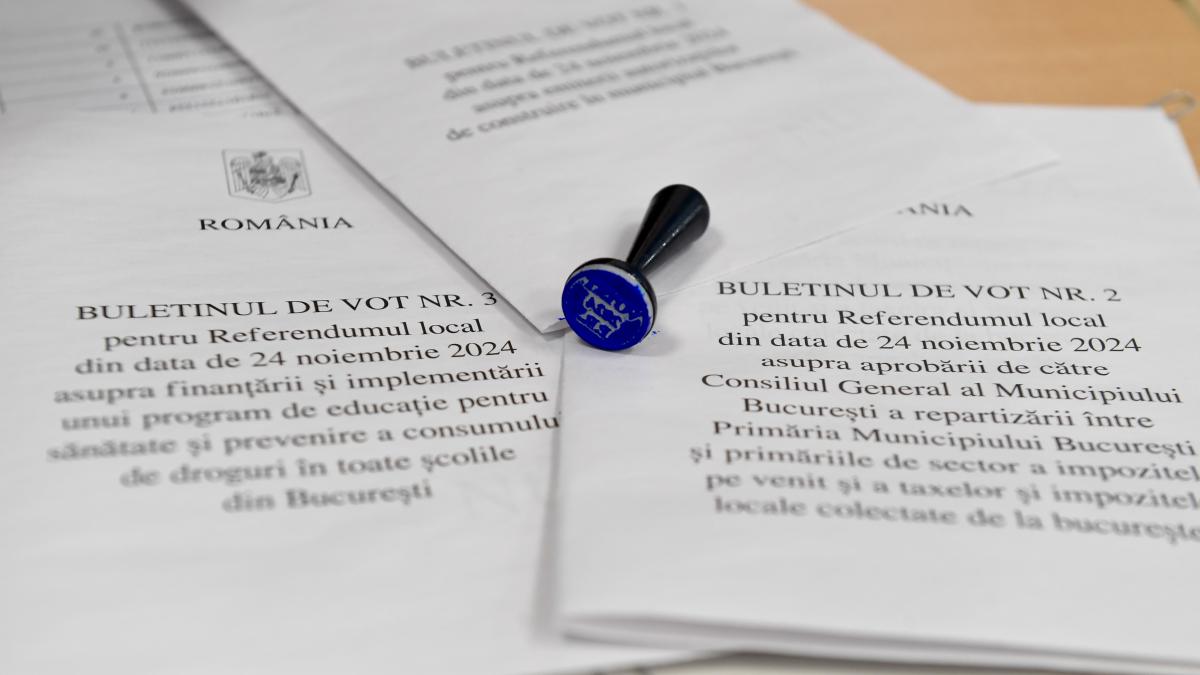 rezultate finale referendum bucuresti da la toate cele trei intrebari ale lui nicusor dan