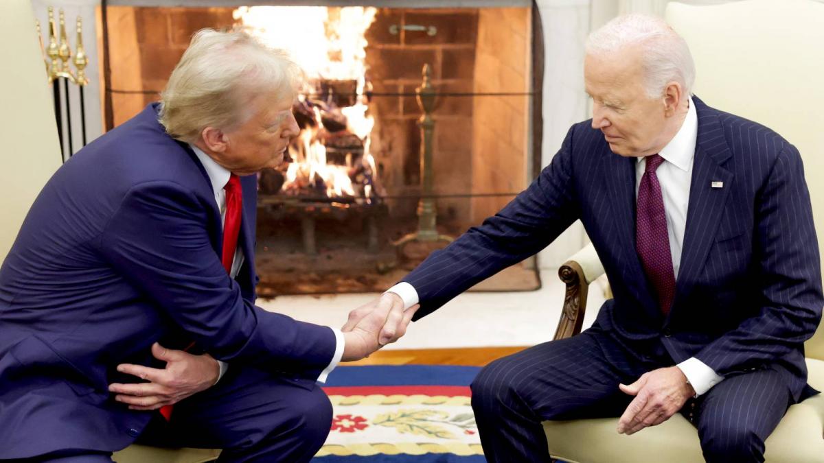 reactia lui trump dupa ce biden si a gratiat fiul este un abuz