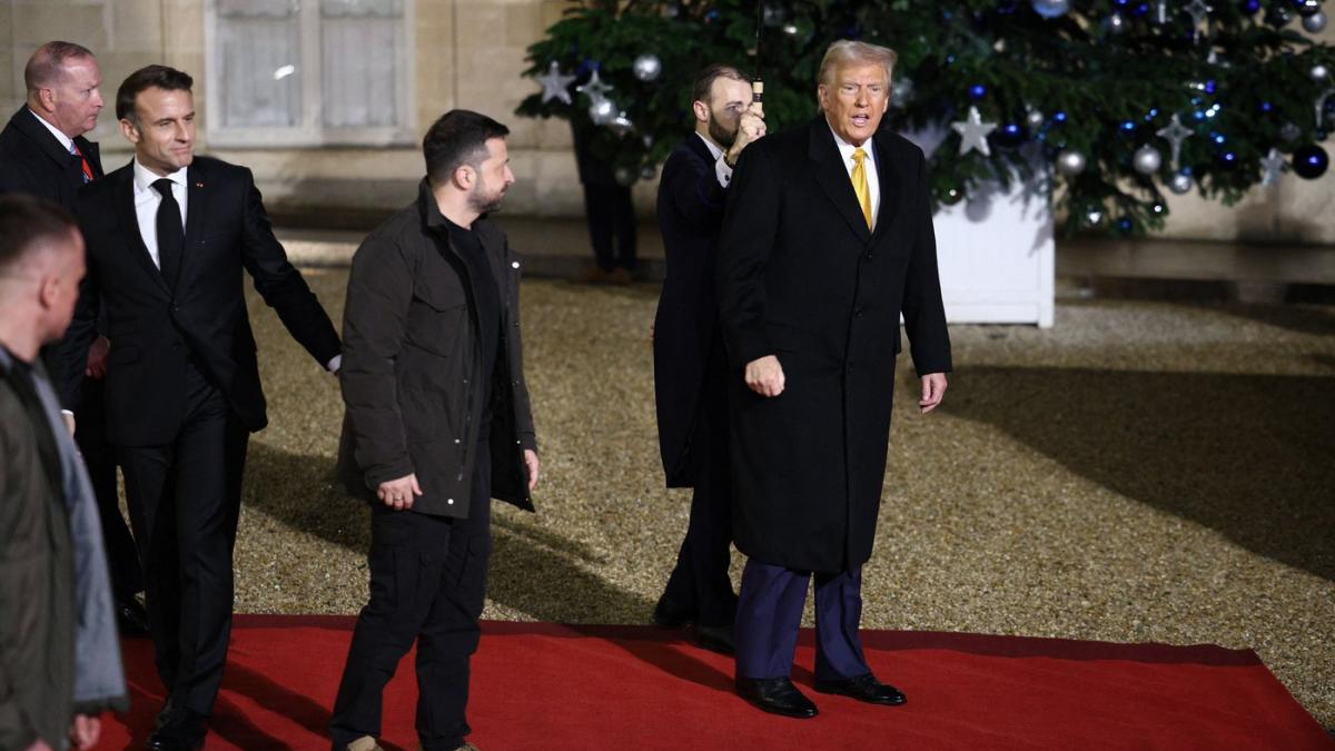 Macron Zelenski Trump 3