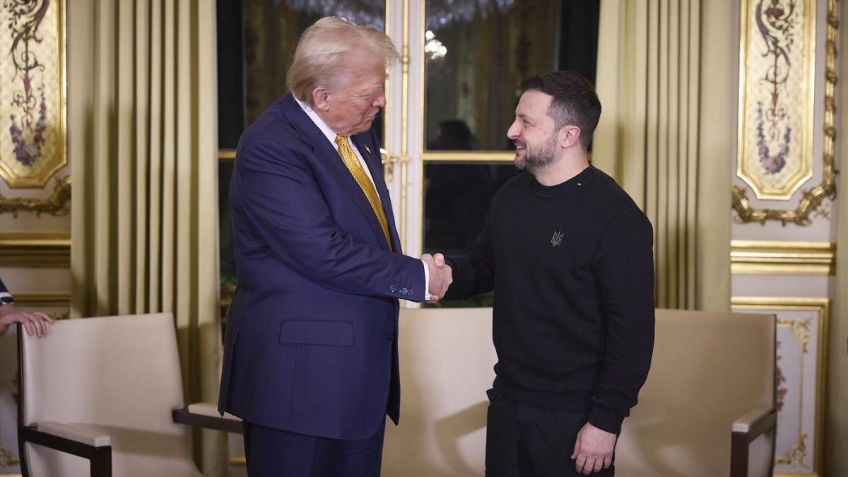 dupa discutiile cu trump la paris zelenski anunta pe telegram ca vrea o pace durabila cu rusia bazata pe garantii de securitate