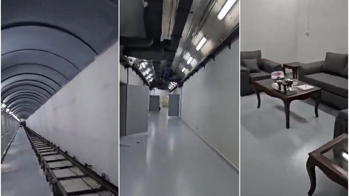 cum arata buncarul nuclear al familiei assad rebelii au filmat structura uriasa de sub capitala damasc